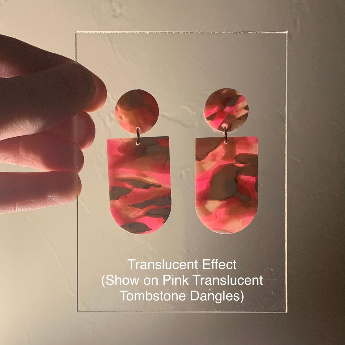 Pink Translucent Dagger Studs – Hello Helianthus