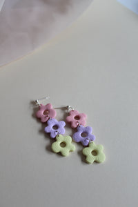 Stacked Flower Dangles